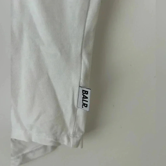 BALR. Men's T-shirt  Bright White, White - Picture 5 of 11